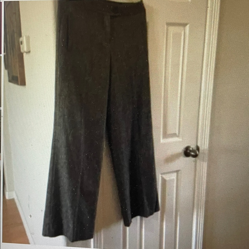 THE LIMITED wool blend Brown Lined dress Pants Size 6
